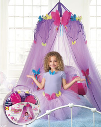 Alex Toys Purple Net Butterfly Hanging Room Tent