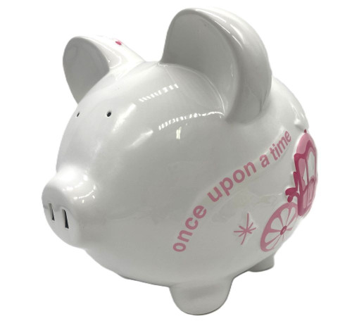 Once Upon A Time Princess Ceramic Piggy Bank