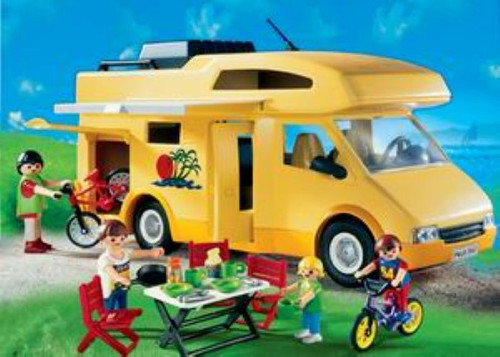 Playmobil Family RV Camper Complete Camping Play Set