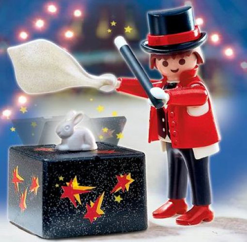 Playmobil Magician & Rabbit Play Set