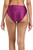 La Blanca Earth Goddess Mid-Waist Twist Front High Shine Swim Bottom
