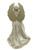Nicholas Season's Design Winter Cream Gold Winged 29" Large Angel Doll Tree Topper