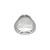 Brighton Meridian Aurora Domed Crystal Silver Ring
