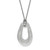 Brighton Cascade Rio Two Tone Oval Pendant Necklace
