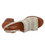 Eric Michael Rafa Low Heel Woven Slingback Sandal