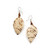 Napo Leaf Earrings cream