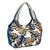 Sun N Sand Metallic Monstera Scoop Tote Purse