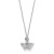 Brighton Sydney Flutter Petite Butterfly Pendant Silver Necklace