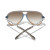 Brighton Interlok Twist Aviator Sunglasses