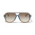 Brighton Interlok Twist Aviator Sunglasses