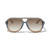 Brighton Interlok Twist Aviator Sunglasses