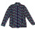 Lulu-B Tropical Drink Print Navy Sport Zip Jacket