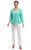 Parsley & Sage Sadie Embroidered Front Tunic Top