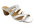 Bruno Menegatti Luna Zig Zag Strap Rope Heel Leather Sandal