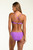 Sunshine 79 Solids Bandeau Bikini Top Lilac