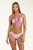 Sunshine 79 Lilac Cascade Halter Triangle Bikini Top