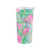 Lilly Pulitzer Stainless Steel Thermal 20 oz Tumbler With Lid