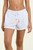 La Blanca Wild Nomad White Beach Cover Up Fringe Shorts
