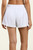 La Blanca Wild Nomad White Beach Cover Up Fringe Shorts