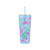 Lilly Pulitzer Tumbler With Straw & Lid