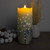 Glow Decor Blue Wonder Tree Fiber Optic Lighted Candle