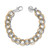 Brighton Pebble Two Tone Link Bracelet