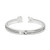 Brighton Hugs & Kisses Open Hinge Bangle Bracelet