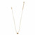 Brighton Interlok Single Knot Two Tone Mini Necklace