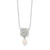 Brighton Cascade Cuadra Pearl Drop Silver Necklace