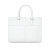 Brighton Pretty Tough Jaxon White Leather Tote Purse