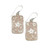 Anju Coastal Designs Silver Patina Dangle Earrings