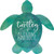 Inspirational Refrigerator Magnet Turtle - Turtley Awesome