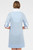 Gretchen Scott Shirt Tail White Trim 3/4 Sleeve Dress
