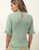 Spartina 449 Fringe Trim Sofia Short Sleeve Sweater