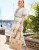 Spartina 449 Flagler Floral Sprigs Natalee Midi Dress