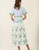 Spartina 449 Flagler Floral Sprigs Natalee Midi Dress