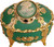 Splendid Cameo Oval Shaped Musical Jewelry Box