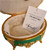 Splendid Cameo Oval Shaped Musical Jewelry Box