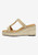 J Renee Tavelle Stud & Cord Rope Platform Sandals
