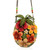 Mary Frances Tiki Couture Floral Pineapple Shaped Purse Hand Bag