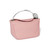 Brighton La Tulipe Silver Rosebud Handle Petal Pink Leather Medium Crossbody Flap Satchel