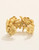 Spartina 449 Gold Posy Party Flower Ring