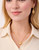 Spartina 449 Sea Coral Hidden Pearl Gold Dangle Earrings
