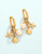 Spartina 449 Sea Island Gold Hoop Convertible Earrings