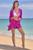 Trina Turk Azalea Catamaran Beach Cover-Up Shorts