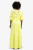 Trina Turk Arco Iris Citrus Pineapple Patterned Eyelet Ruffle Skirt Maxi Dress