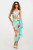 Trina Turk Cyclades Greek Isles Scene Swimsuit Sarong Pareo Cover Up