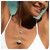 Ocean Jewelry CZ Pineapple 14KT Vermeil Gold Necklace
