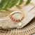 Jilzarah Sahara Color Block Reversible Charm Stretch Bracelet
