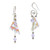 DeVeer Fused Glass Wow Earrings Iridescent